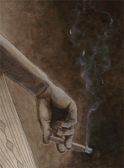 tinta china dibujo