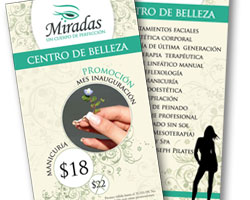 Folleto de promoción
