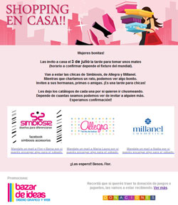 mailing de promoción