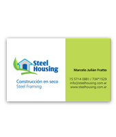 diseño de tarjetas para construcciones en seco